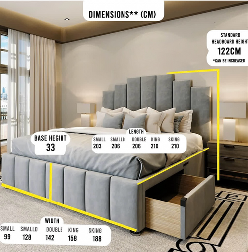 LINEAR CAMA TAPIZADA